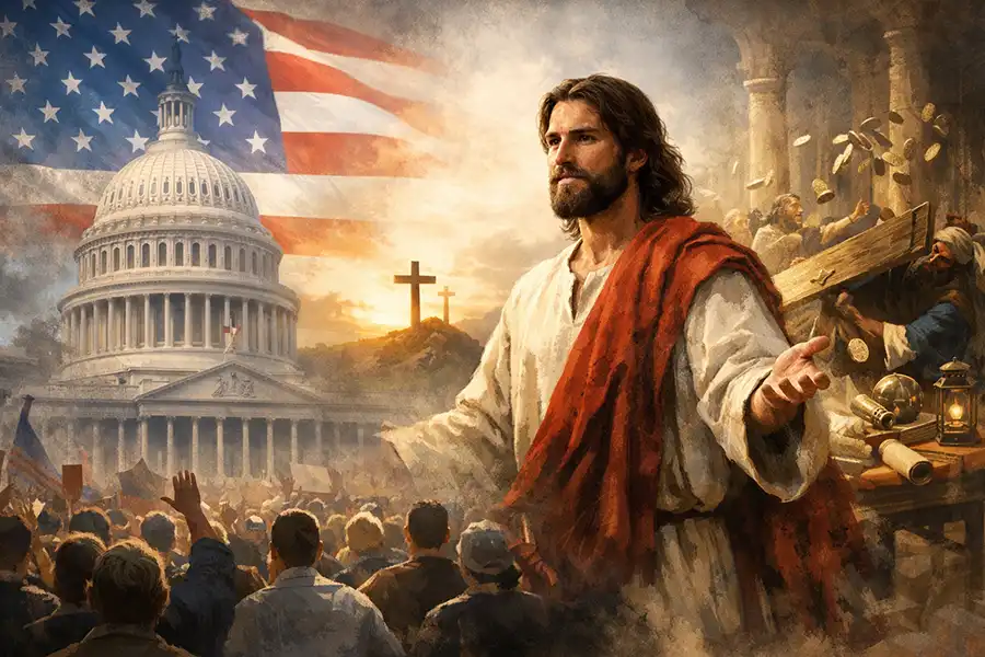 Jesus Didn't Avoid Politics - He Taught a Perfect Kingdom.